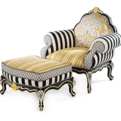 MacKenzie-Childs Queen Bee Chair< Living Room