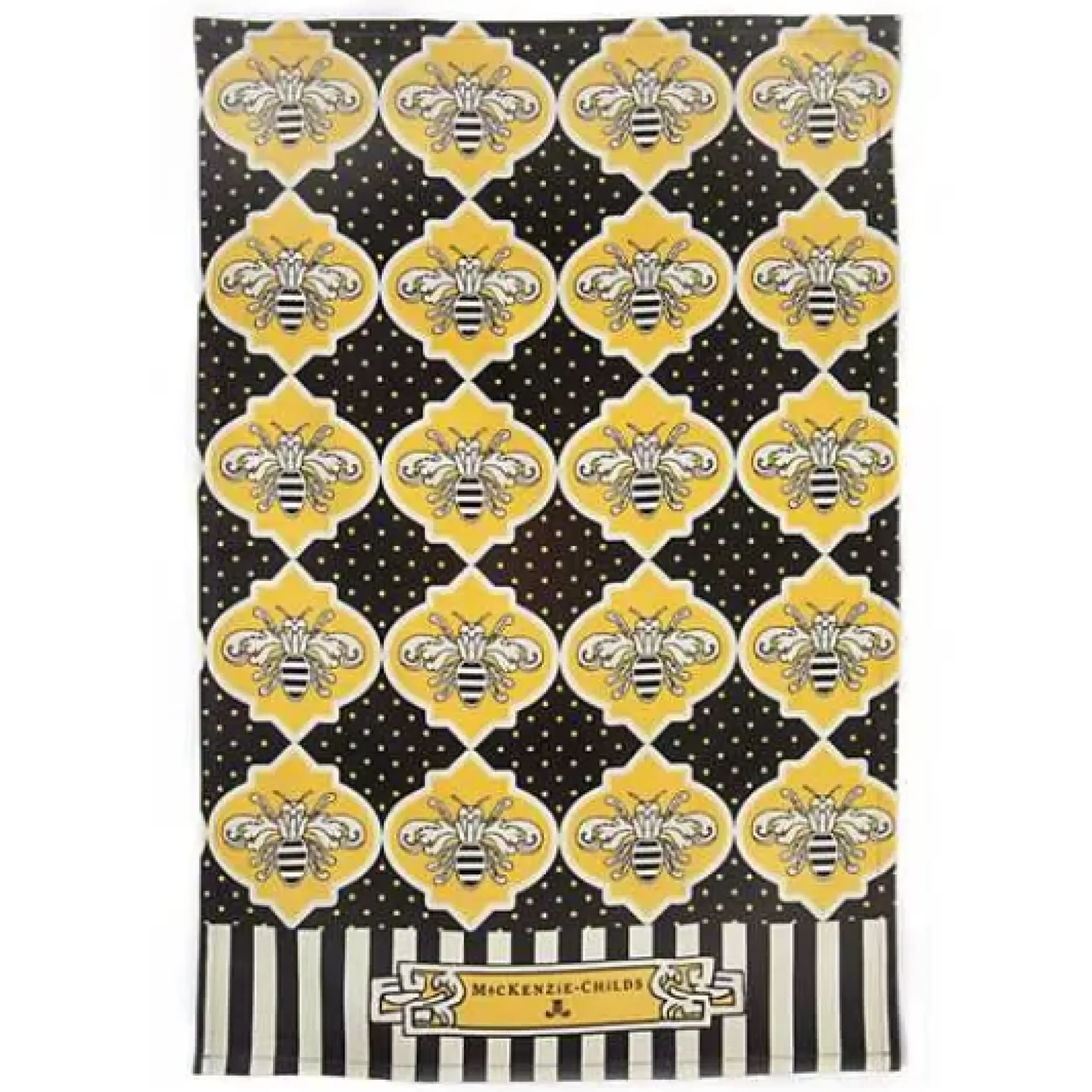 MacKenzie-Childs Queen Bee Dish Towel< Kitchen & Table Linens