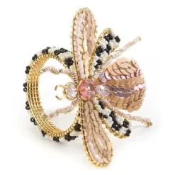 MacKenzie-Childs Queen Bee Napkin Ring< Kitchen & Table Linens