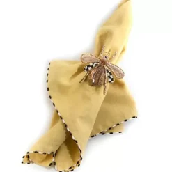 MacKenzie-Childs Queen Bee Napkin Ring< Kitchen & Table Linens