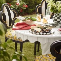 MacKenzie-Childs Queen Bee Outdoor Dining Chair< Outdoor|Spring
