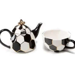 MacKenzie-Childs Queen Bee Tea For One< Serveware|Tea Kettles