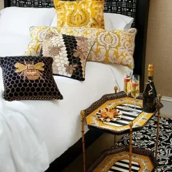 MacKenzie-Childs Queen Bee Tray Table< Room Accents|Bar Entertaining