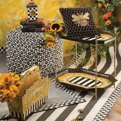MacKenzie-Childs Queen Bee Tray Table< Room Accents|Bar Entertaining