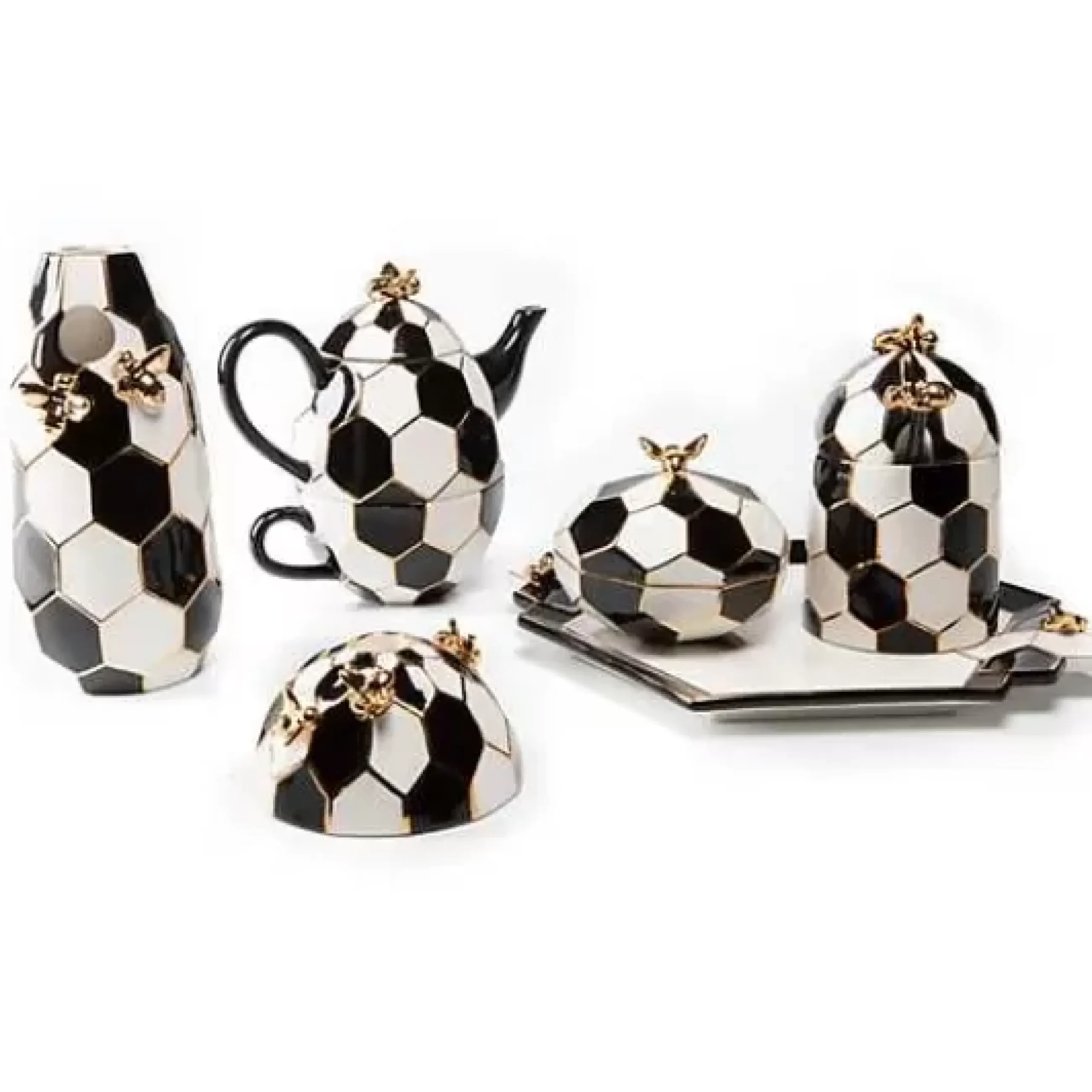 MacKenzie-Childs Queen Bee Vase< Spring|Room Accents