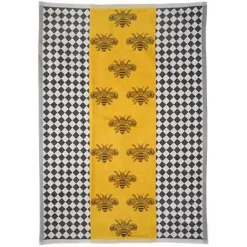 MacKenzie-Childs Queen Bee Woven Dish Towel< Kitchen & Table Linens