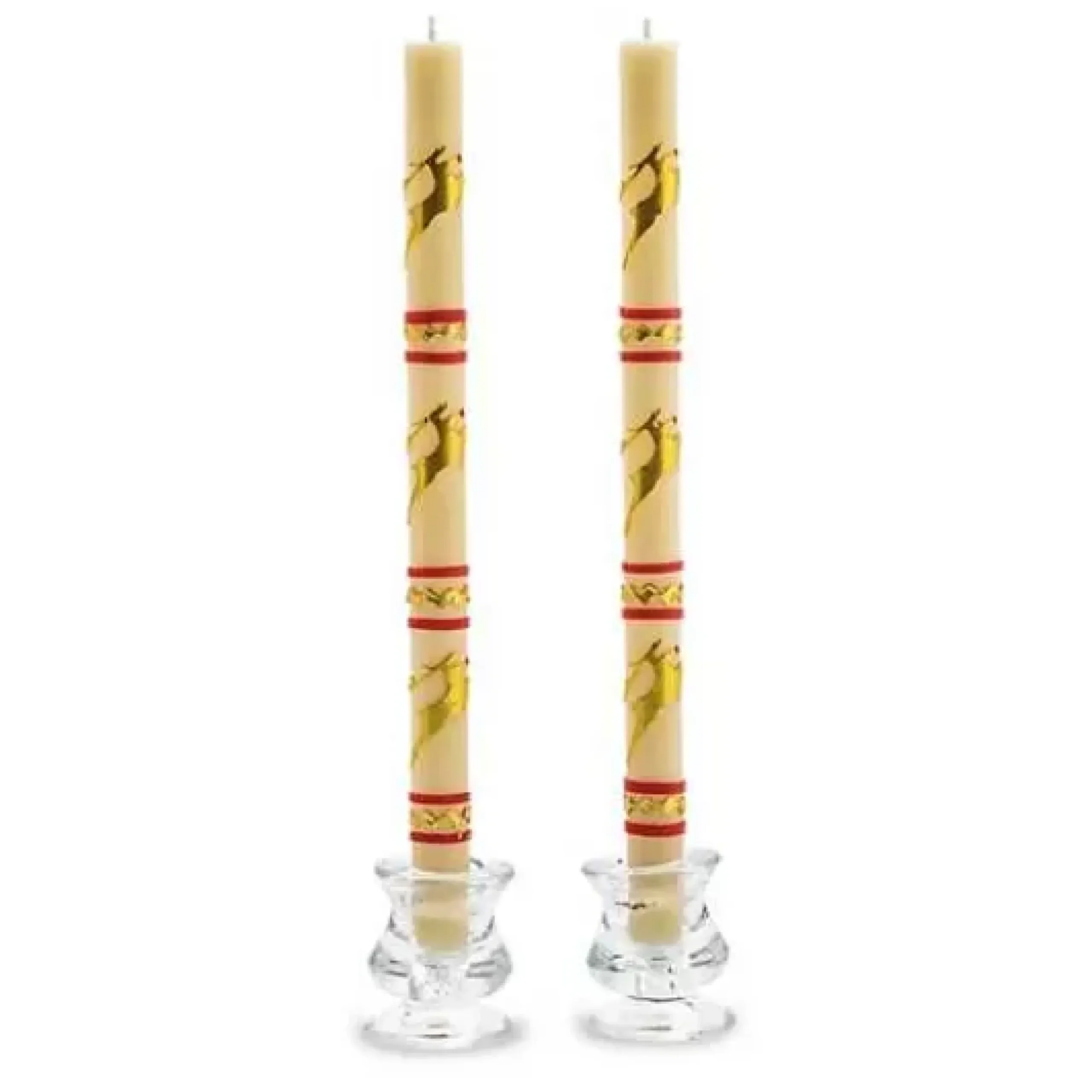 MacKenzie-Childs Reindeer Dinner Candles, Set of 2< Holiday|Candles & Fragrances