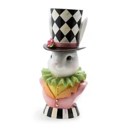 MacKenzie-Childs Rose Rabbit Planter< Easter|Spring