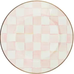 MacKenzie-Childs Rosy Check Dinner Plate< Easter|Spring