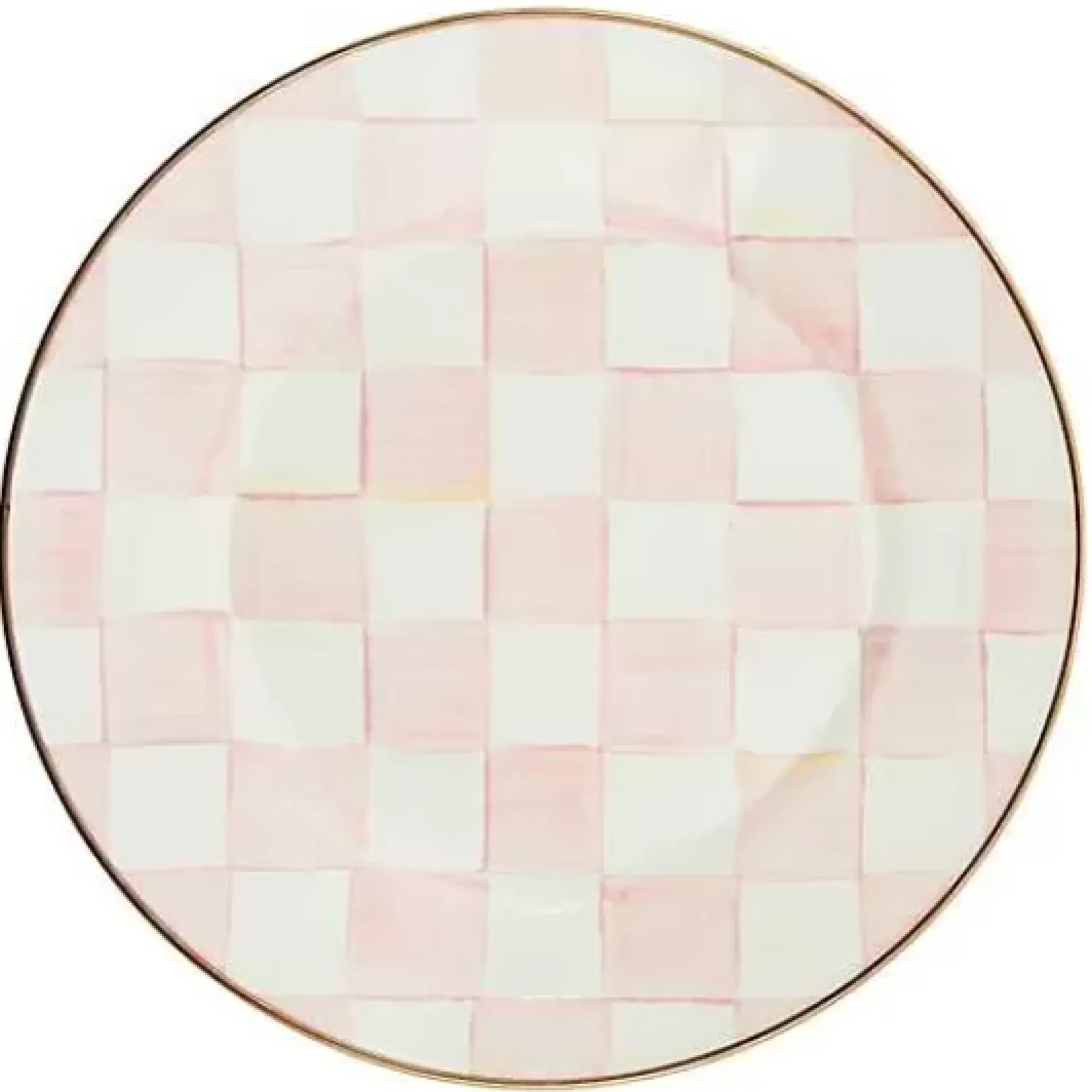MacKenzie-Childs Rosy Check Dinner Plate< Easter|Spring