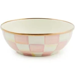 MacKenzie-Childs Rosy Check Everyday Bowl< Easter|Spring