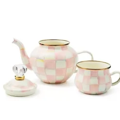 MacKenzie-Childs Rosy Check High Tea< The Coffee Shop|Fall Entertaining