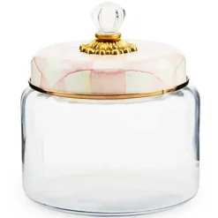 MacKenzie-Childs Rosy Check Kitchen Canister, Medium< Kitchen Storage & Organization