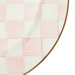 MacKenzie-Childs Rosy Check Serving Platter< Easter|Spring
