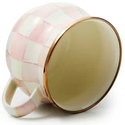 MacKenzie-Childs Rosy Check Teacup< The Coffee Shop|Fall Entertaining