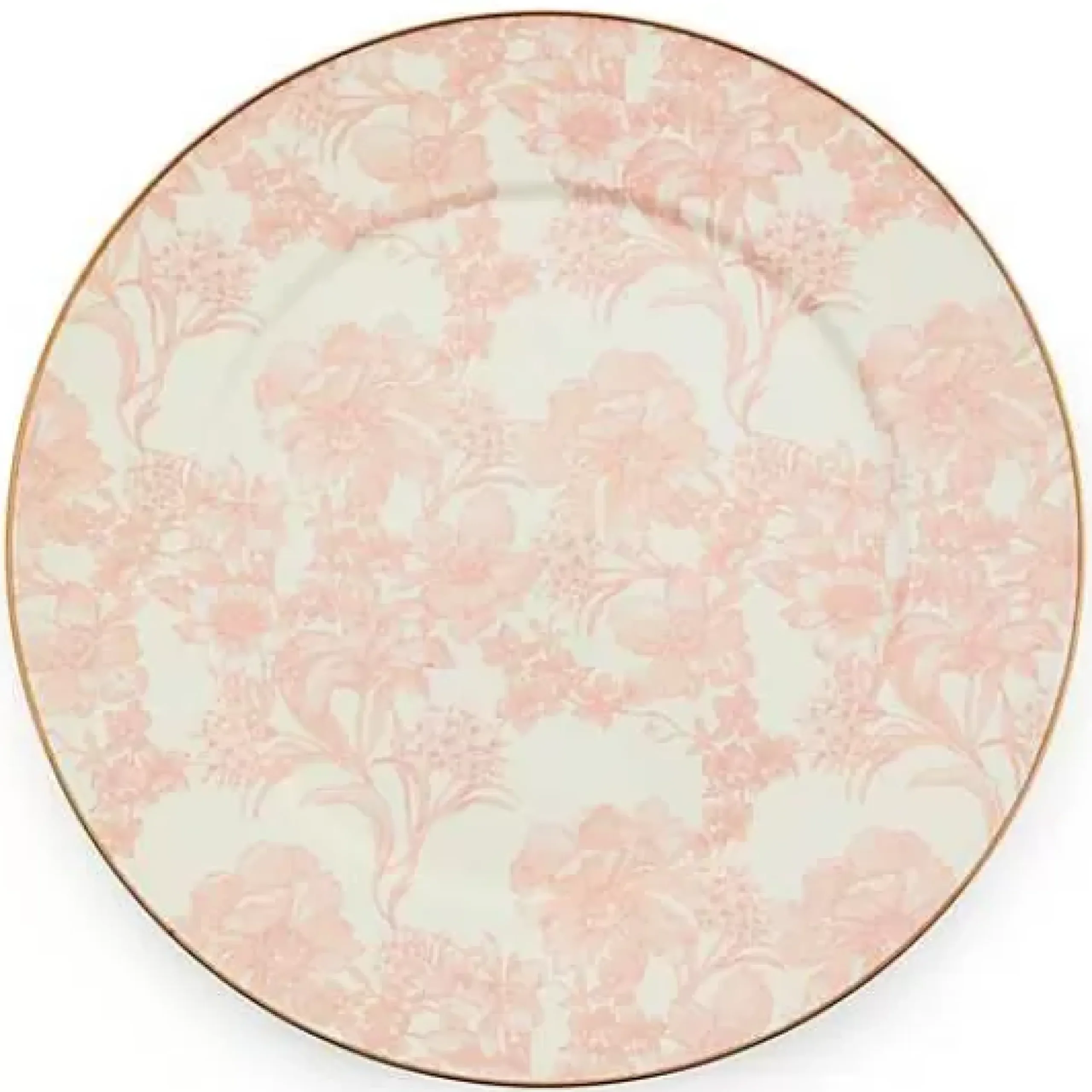 MacKenzie-Childs Rosy English Garden Enamel Serving Platter< Easter|Spring
