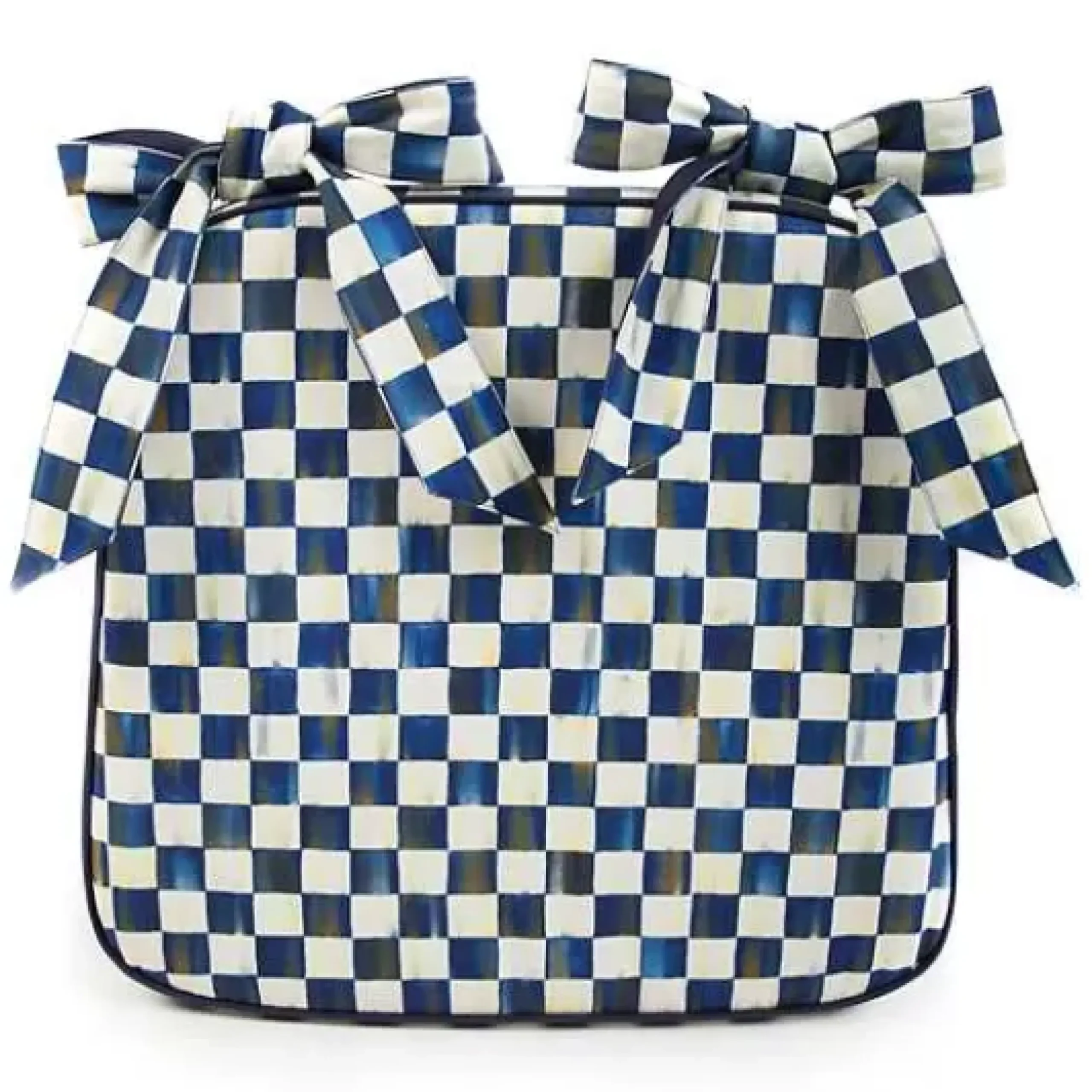 MacKenzie-Childs Royal Check Chair Cushion< Pillows, Throws, & Cushions