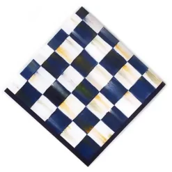 MacKenzie-Childs Royal Check Cocktail Paper Napkins< Bar Entertaining