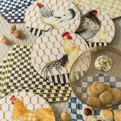 MacKenzie-Childs Royal Check Cork Back Placemats, Set of 4< Table Accessories|Kitchen & Table Linens