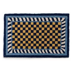 MacKenzie-Childs Royal Check Entrance Mat< Outdoor|Rugs
