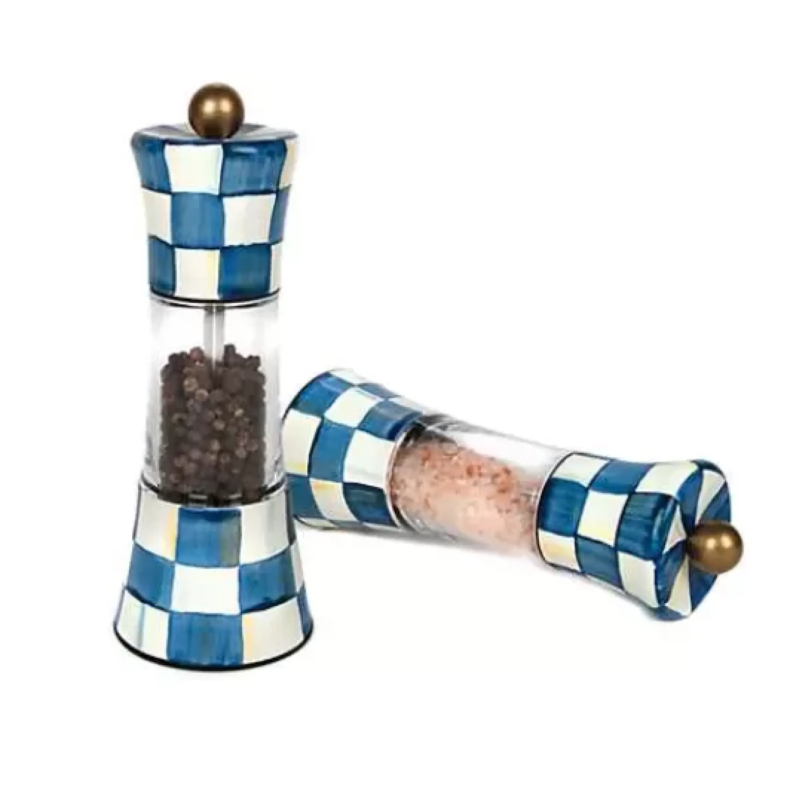 MacKenzie-Childs Royal Check Grinder< Serveware