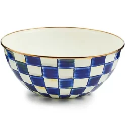MacKenzie-Childs Royal Check Large Everyday Bowl< Serveware