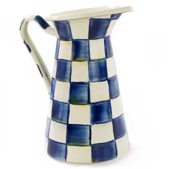 MacKenzie-Childs Royal Check Medium Practical Pitcher< Bar Entertaining|Serveware