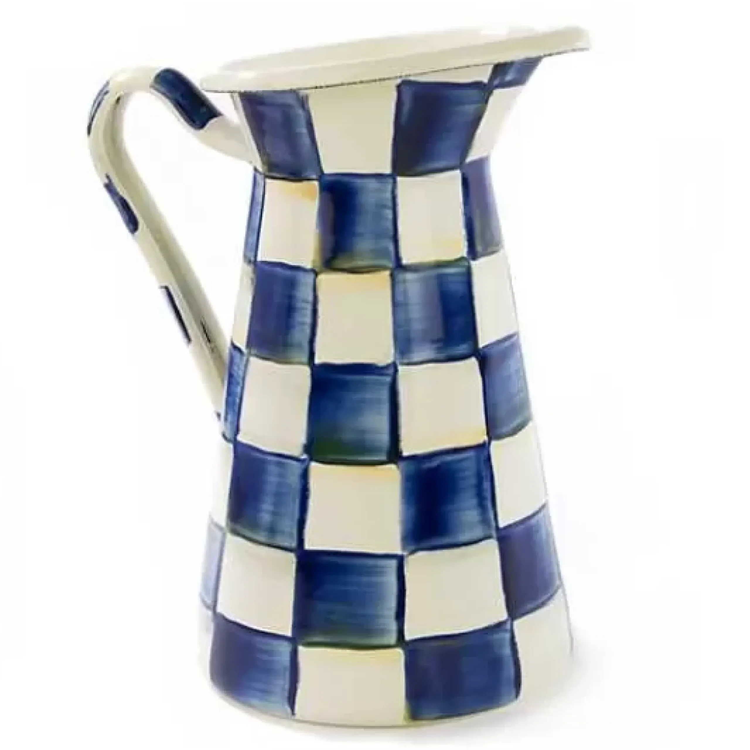MacKenzie-Childs Royal Check Medium Practical Pitcher< Bar Entertaining|Serveware