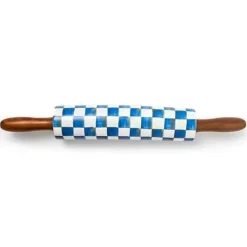 MacKenzie-Childs Royal Check Rolling Pin< Kitchen Utensils & Tools