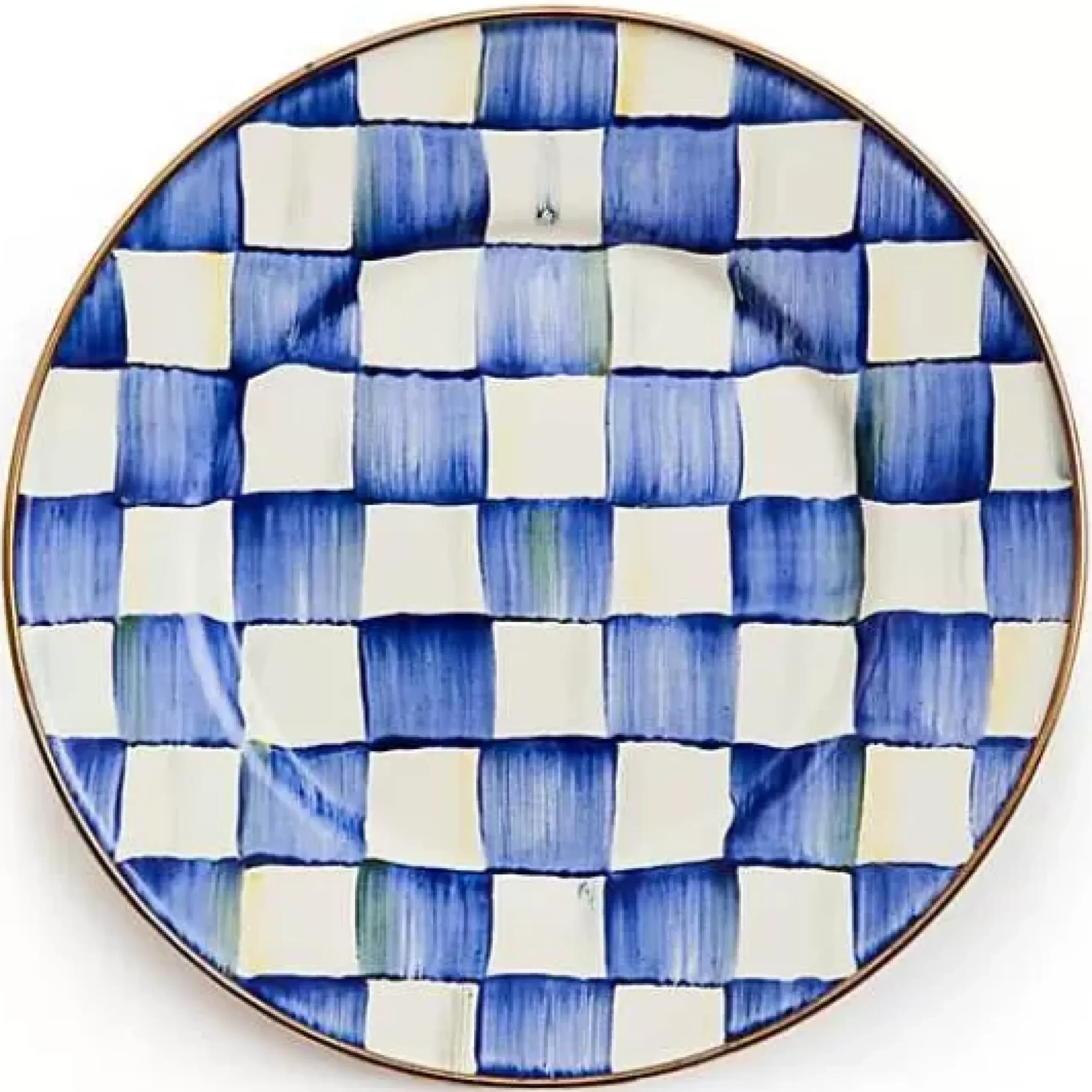 MacKenzie-Childs Royal Check Salad/Dessert Plate< Dinnerware & Flatware
