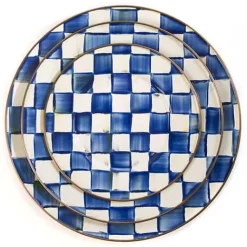 MacKenzie-Childs Royal Check Salad/Dessert Plate< Dinnerware & Flatware