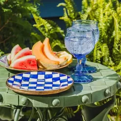 MacKenzie-Childs Royal Check Salad/Dessert Plate< Dinnerware & Flatware