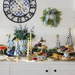 MacKenzie-Childs Royal Check Serving Platter< Bar Entertaining|Serveware