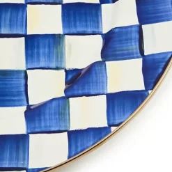 MacKenzie-Childs Royal Check Serving Platter< Bar Entertaining|Serveware