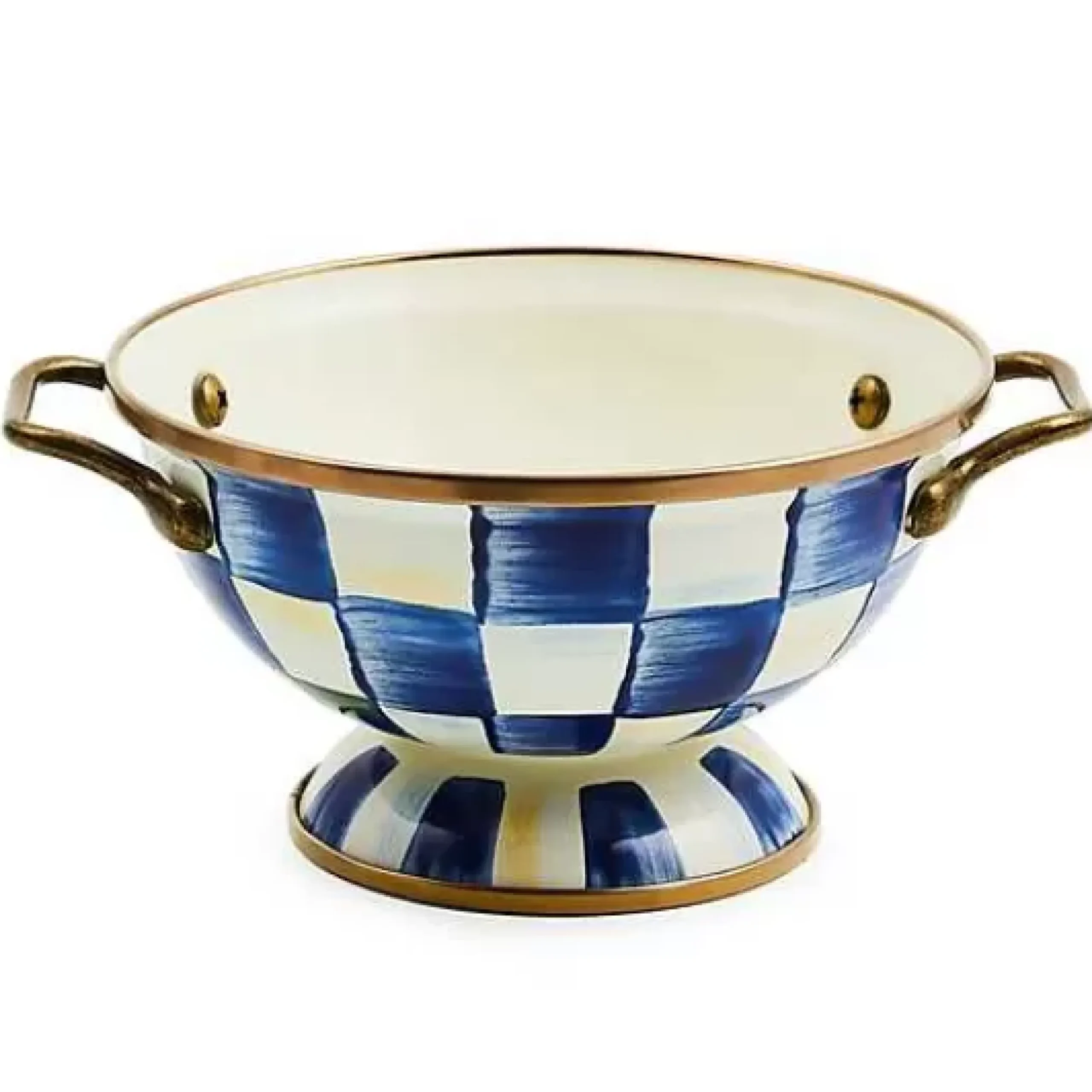 MacKenzie-Childs Royal Check Simply Anything Bowl< Serveware