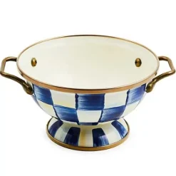MacKenzie-Childs Royal Check Simply Anything Bowl< Serveware