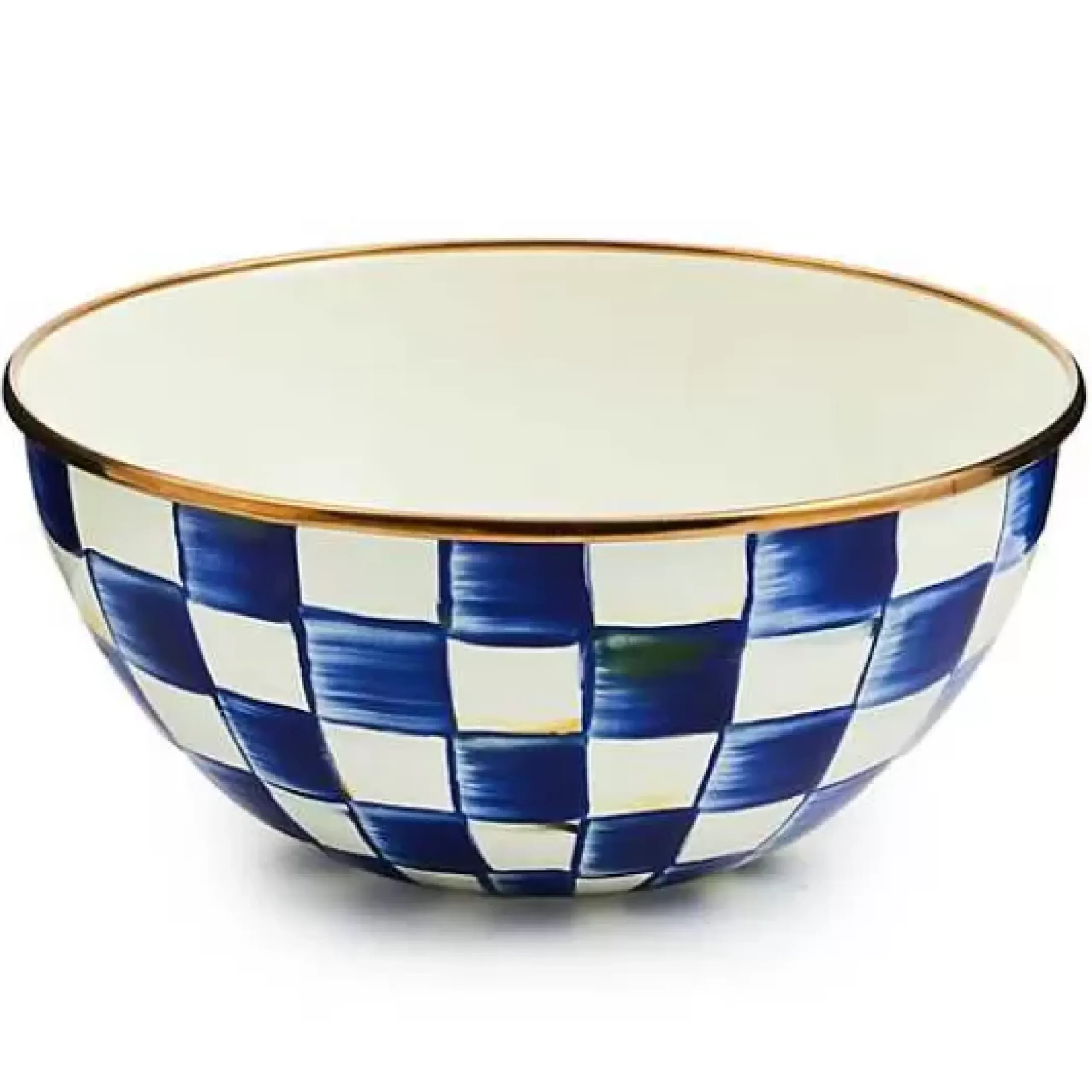 MacKenzie-Childs Royal Check Small Everyday Bowl< Serveware