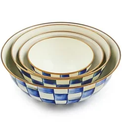 MacKenzie-Childs Royal Check Small Everyday Bowl< Serveware