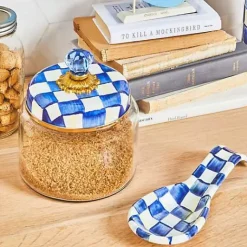 MacKenzie-Childs Royal Check Spoon Rest< Kitchen Utensils & Tools