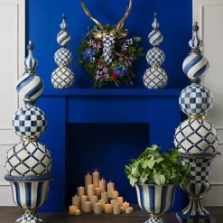 MacKenzie-Childs Royal Check Trophy Topiary< Spring|The Fall Shop