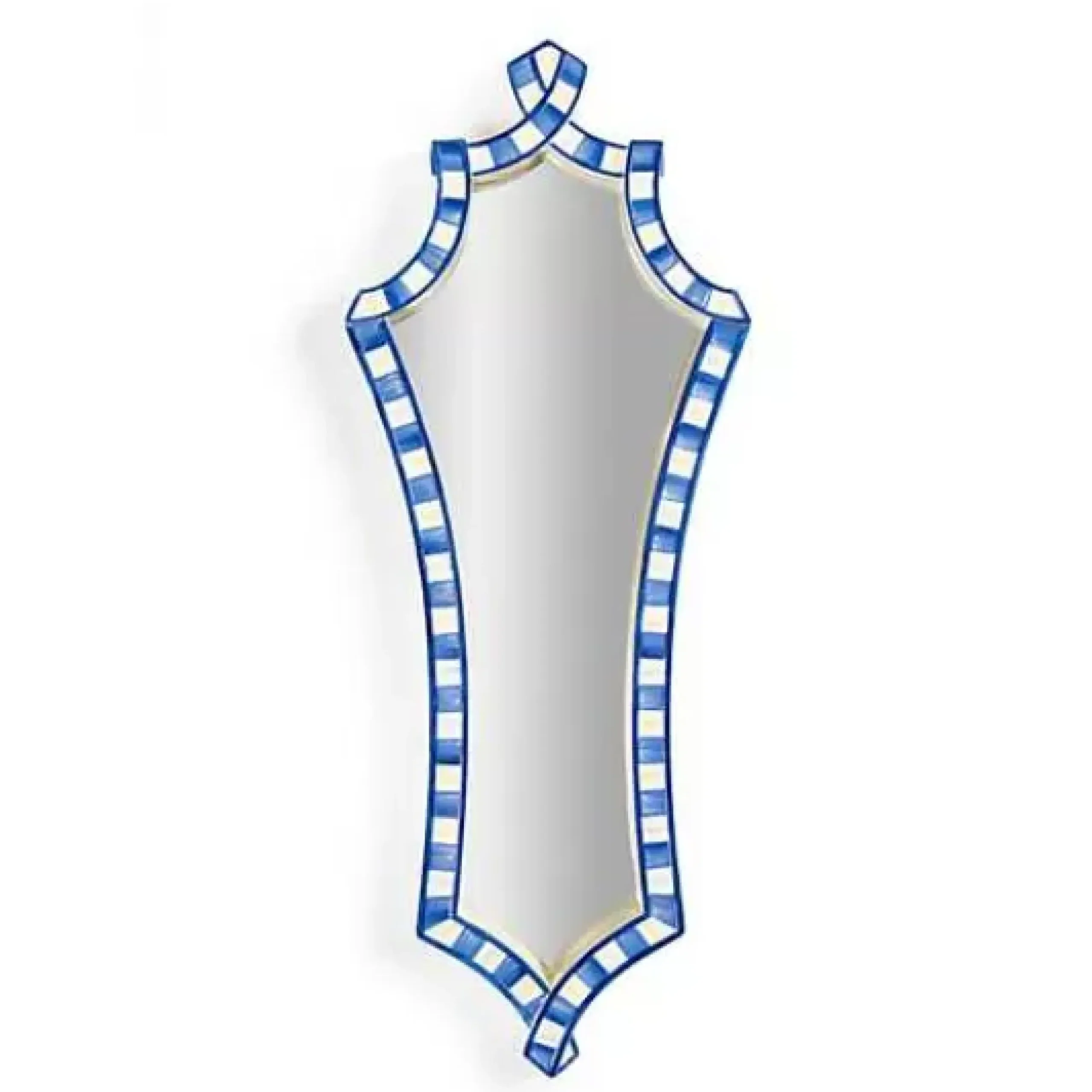 MacKenzie-Childs Royal Check Wall Mirror< Room Accents