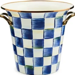 MacKenzie-Childs Royal Check Wine Cooler< Drinkware|Bar Entertaining