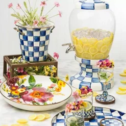 MacKenzie-Childs Royal Check Wine Cooler< Drinkware|Bar Entertaining