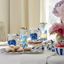 MacKenzie-Childs Royal English Garden Highball Glass, Set of 2< Easter|Spring