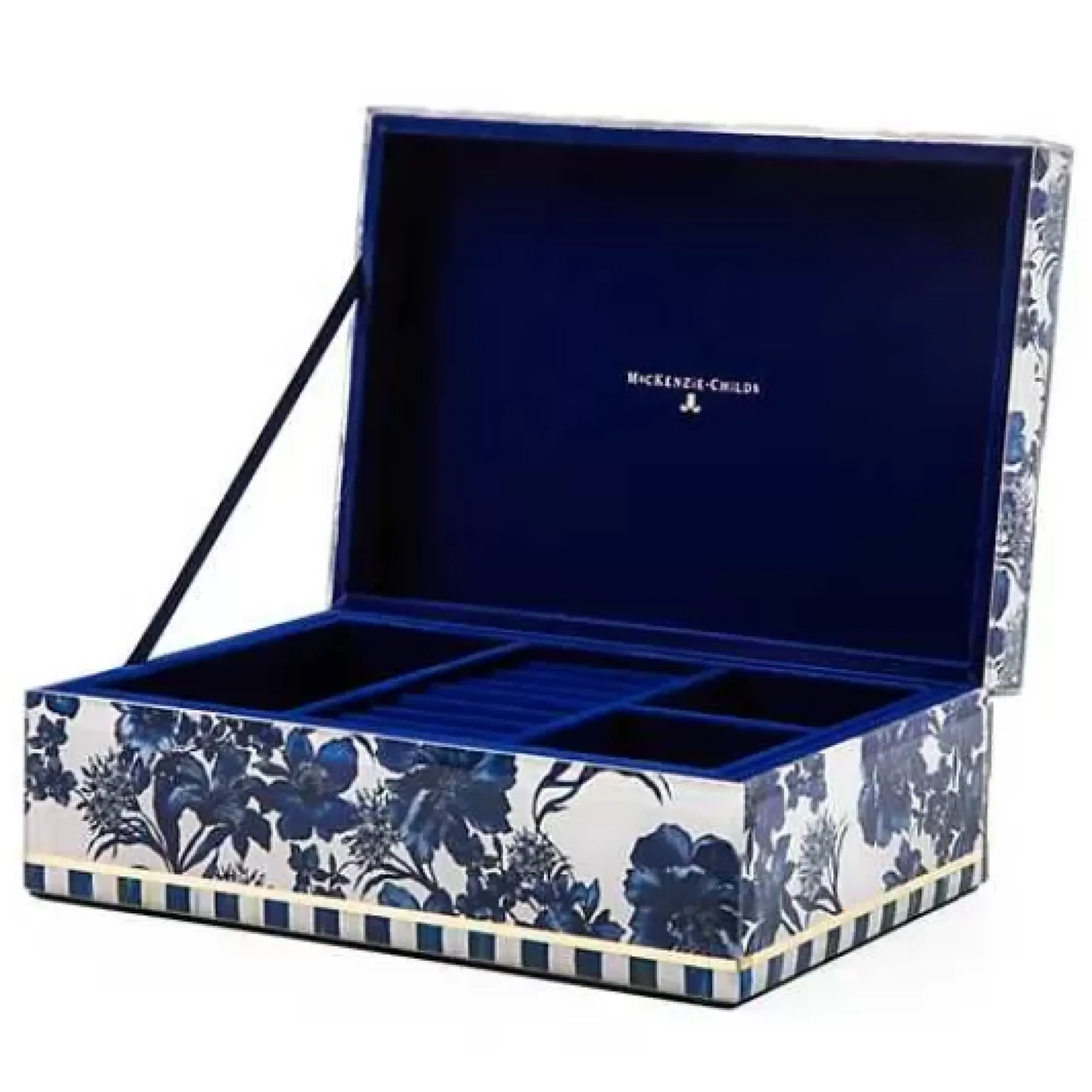 MacKenzie-Childs Royal English Garden Jewelry Box< Spring|Room Accents