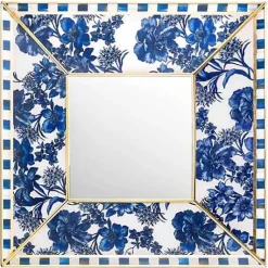 MacKenzie-Childs Royal English Garden Square Wall Mirror< Room Accents