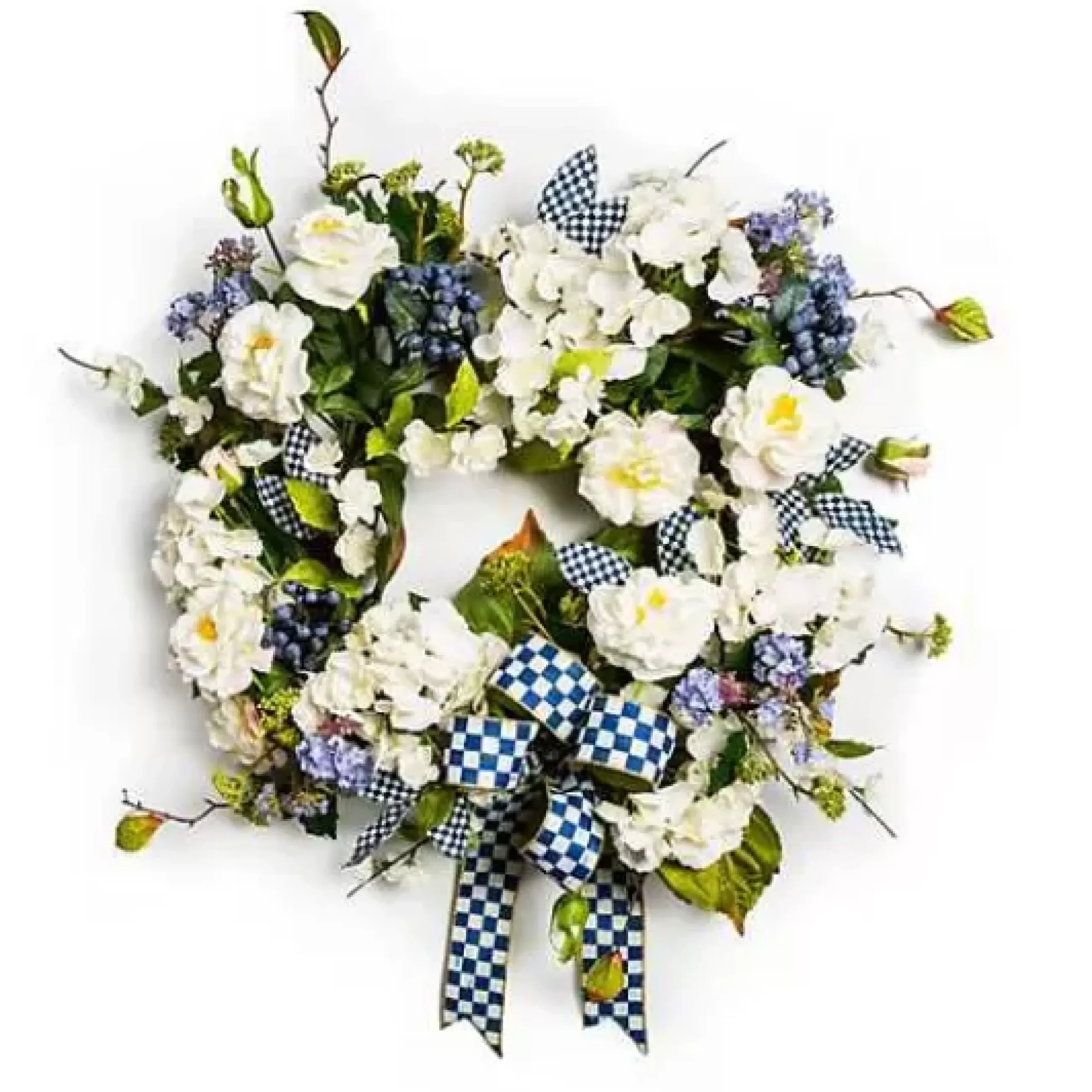 MacKenzie-Childs Royal Fresh Cut Wreath< Easter|Spring