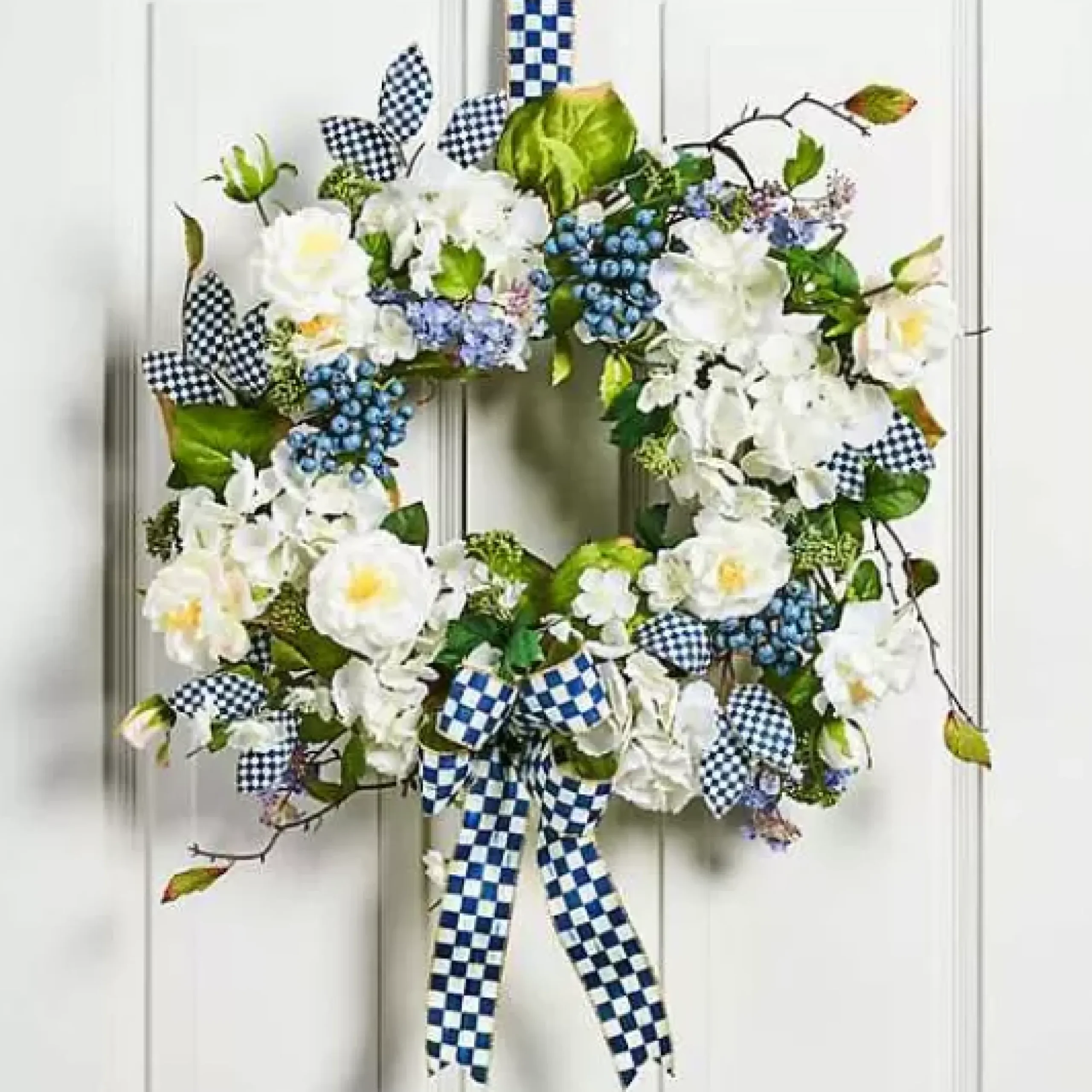 MacKenzie-Childs Royal Fresh Cut Wreath< Easter|Spring