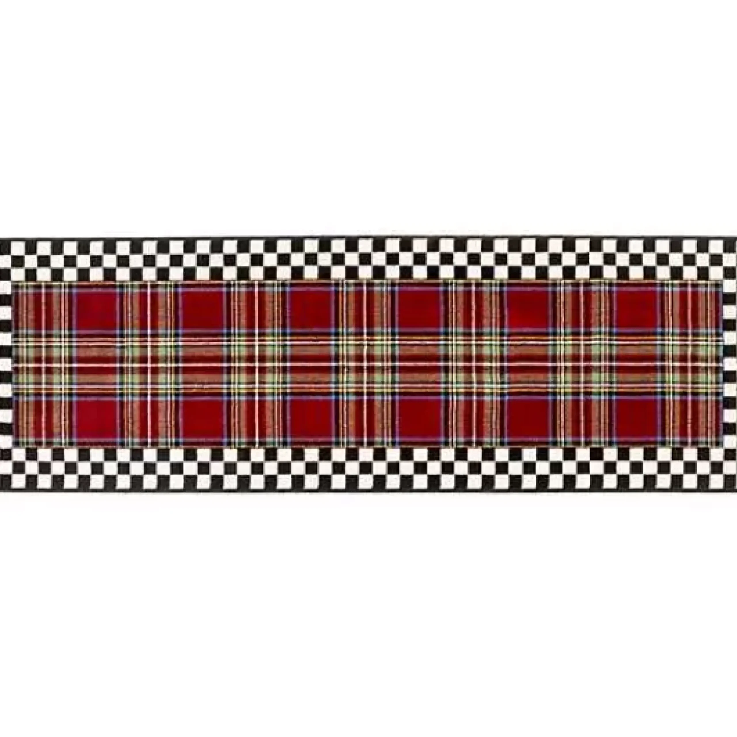 MacKenzie-Childs Royal Stewart Tartan Rug - 2'6 x 8' Runner< Holiday|Rugs