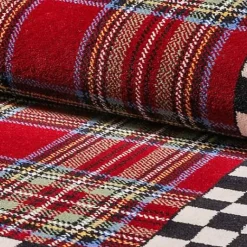 MacKenzie-Childs Royal Stewart Tartan Rug - 2'3 x 3'9< Holiday|Rugs